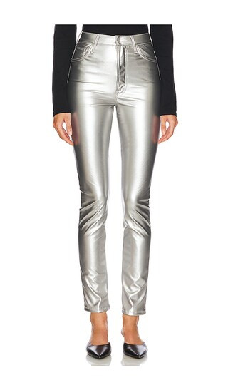 High Waisted Rail Skimp in Silver Dagger | Revolve Clothing (Global)