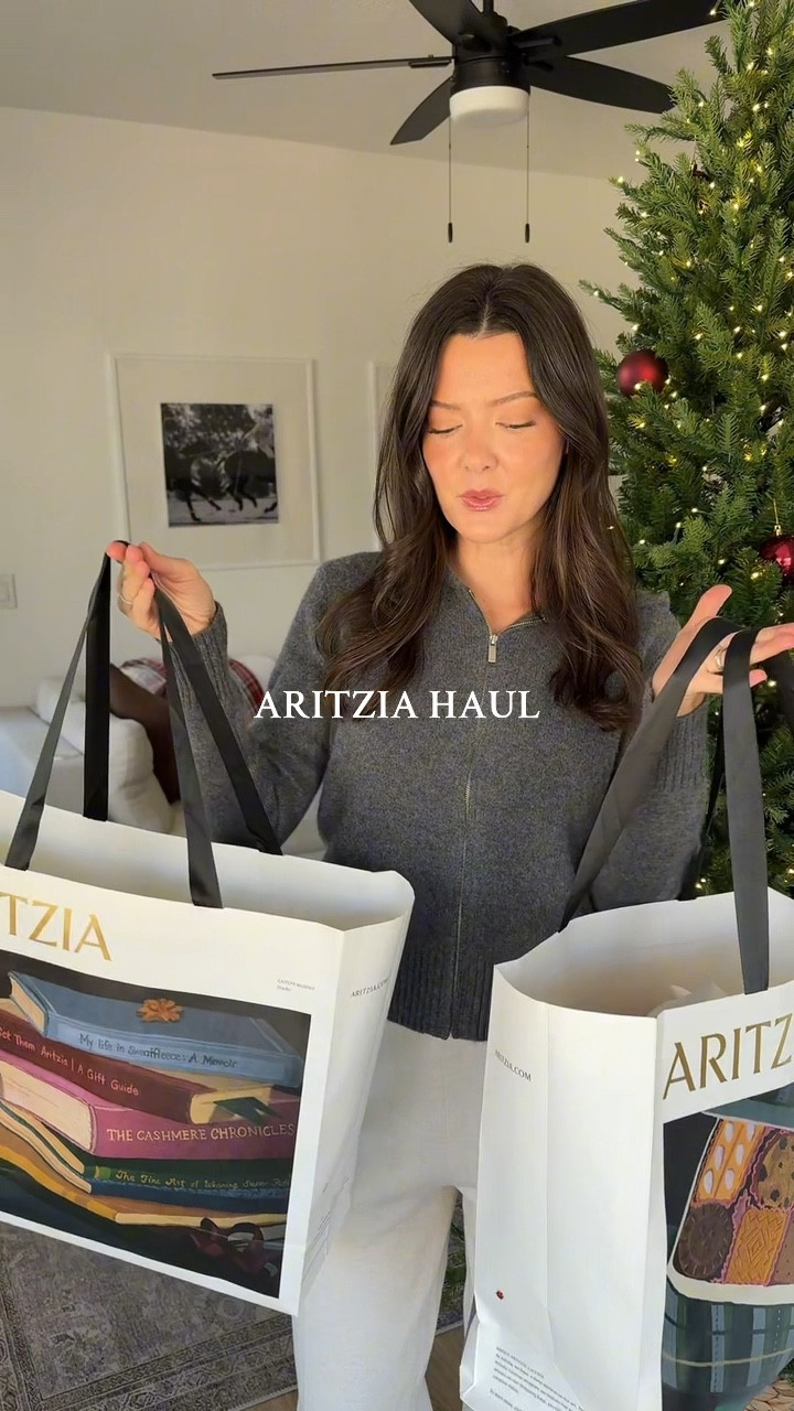 I’m 5’7” and wear a size small / 25 / 2 at Aritzia! I sized up to a medium in the red cashmere sweater because it is more of a snug fit  

#LTKHoliday #LTKCyberWeek #LTKSaleAlert