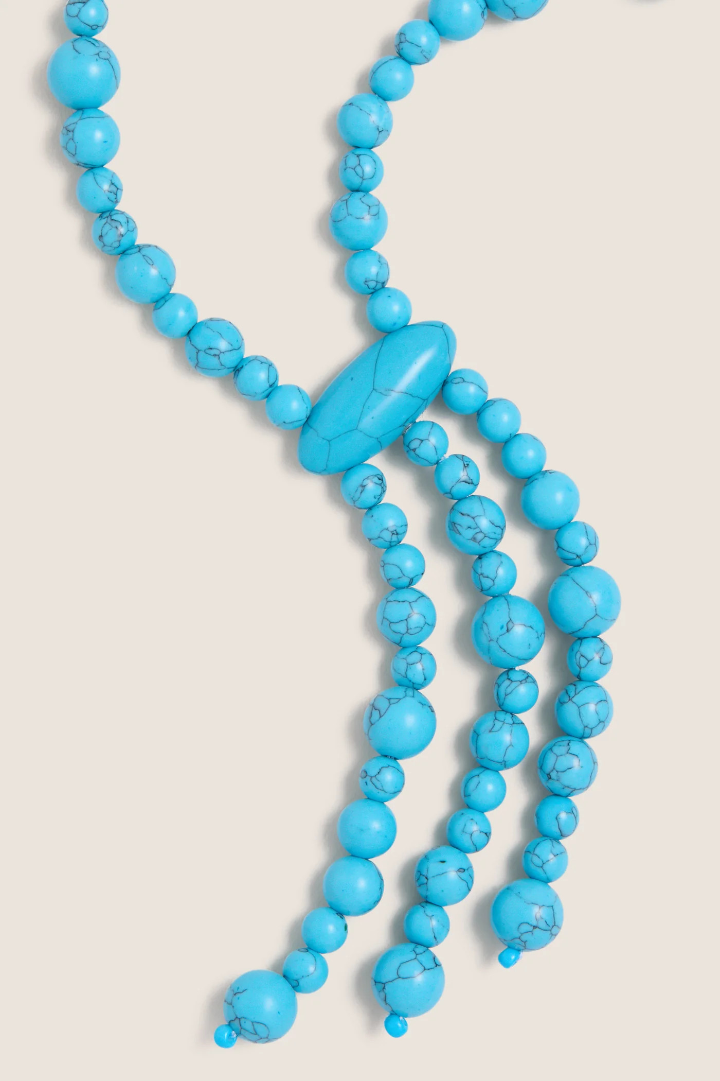 Turquoise Beaded Nelly Necklace | Tuckernuck (US)