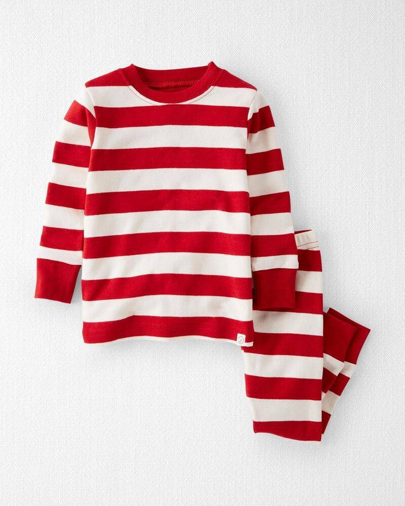 Organic Cotton Holiday Stripe Pajamas Set | OshKosh B'gosh