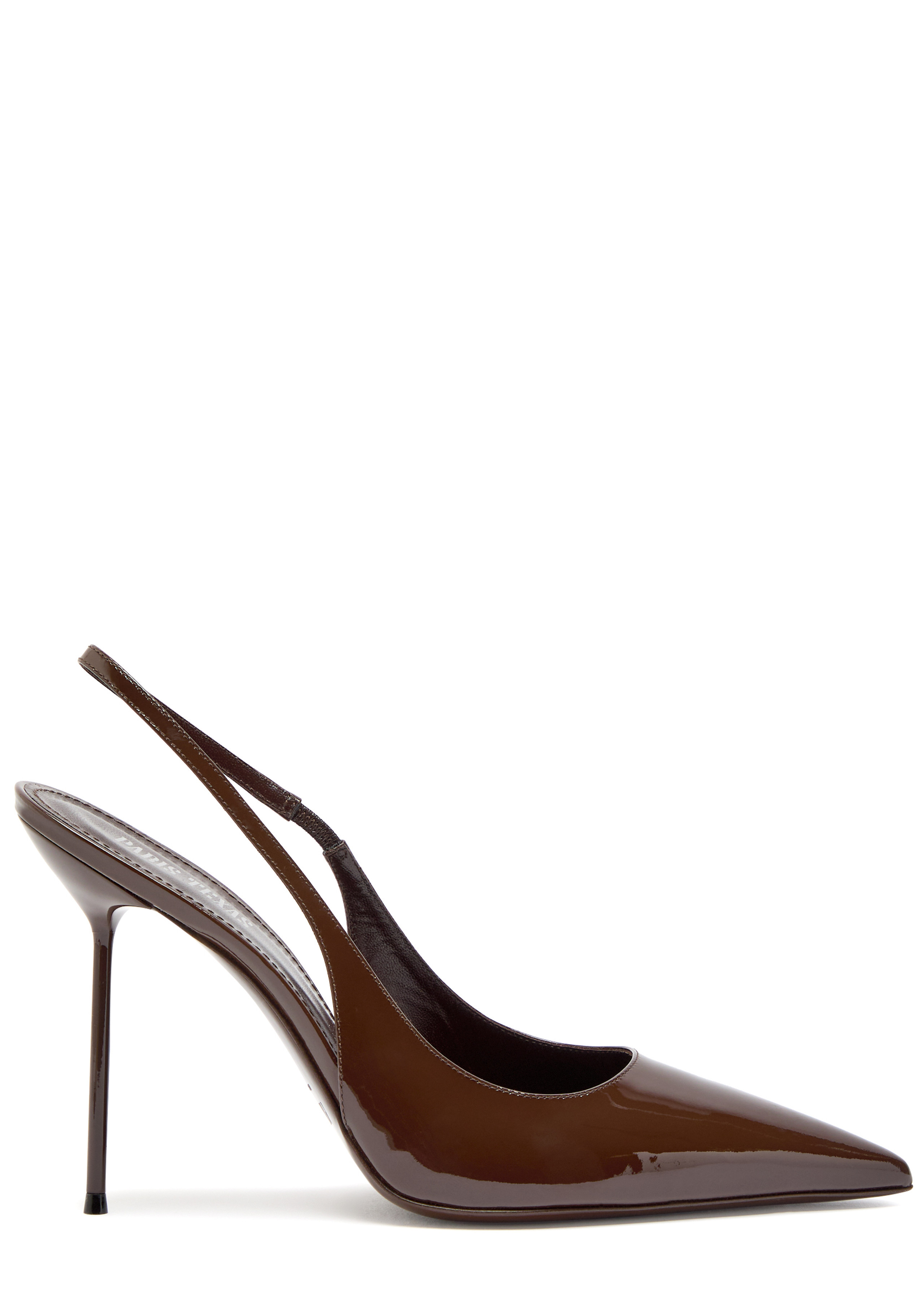 Lidia 110 patent leather slingback pumps | Harvey Nichols