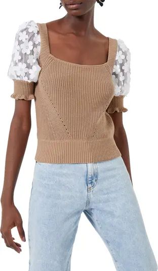 French Connection Caballo Puff Sleeve Sweater | Nordstrom | Nordstrom