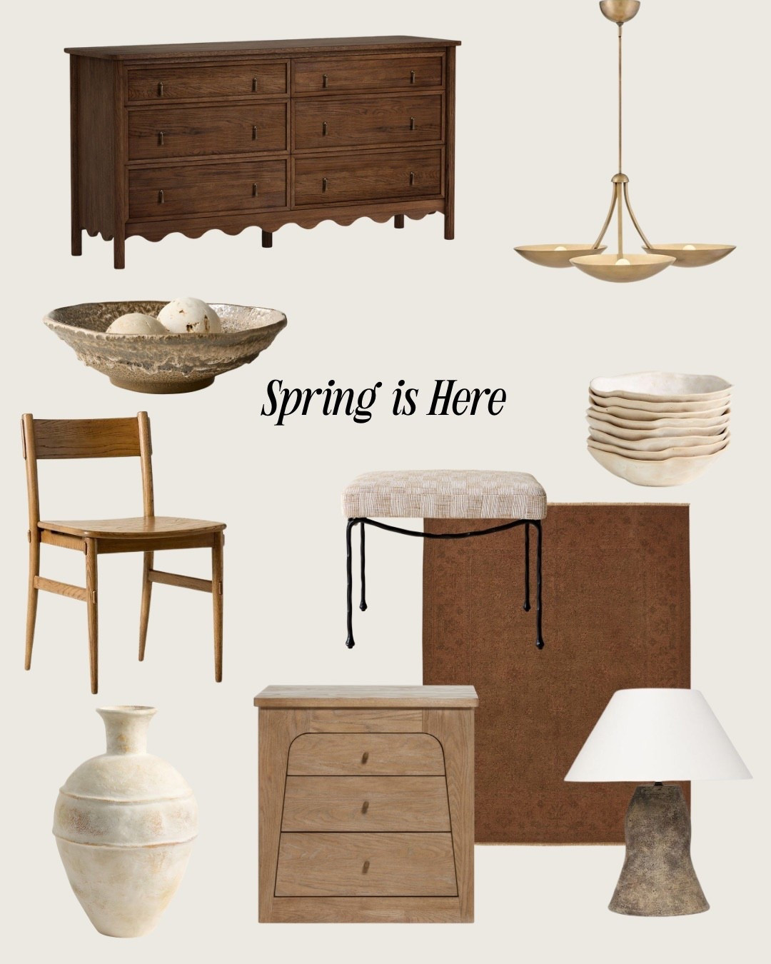 Ready for that spring home refresh? Take a peek at all of these gorgeous finds I am loving! 🤎 