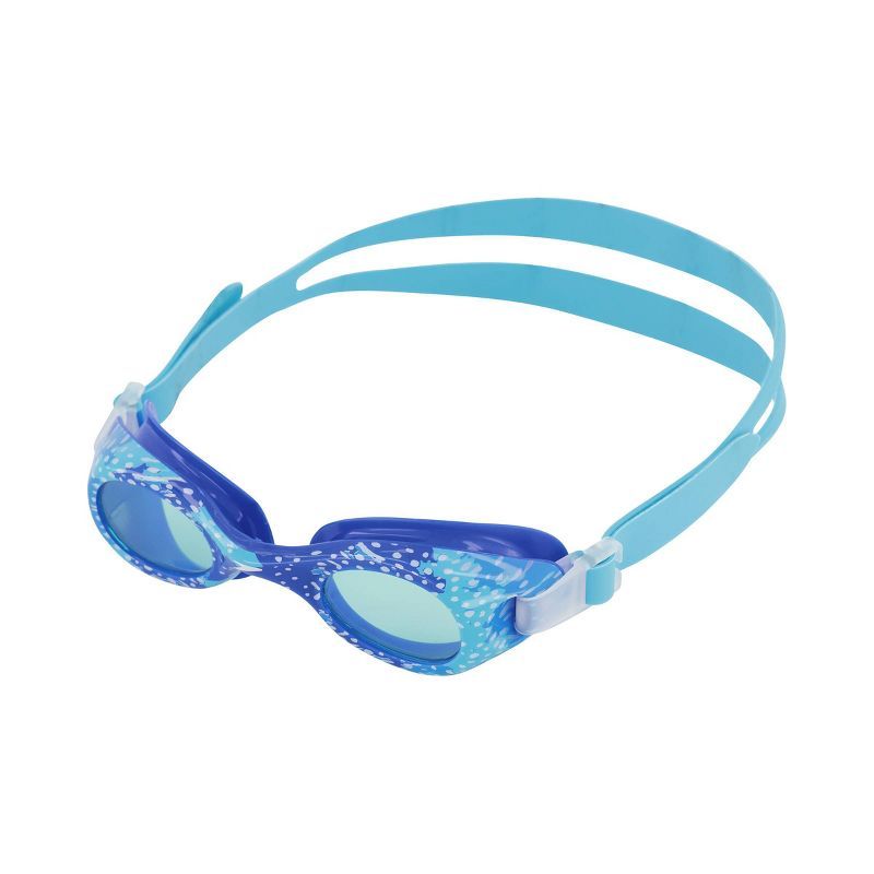 Speedo Kids' Glide Print Goggles - Shark/Water | Target