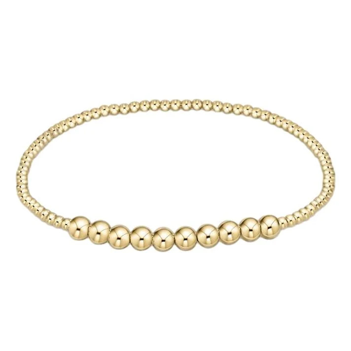 Classic Gold Beaded Bliss Bracelet - Gold | The Horseshoe Crab
