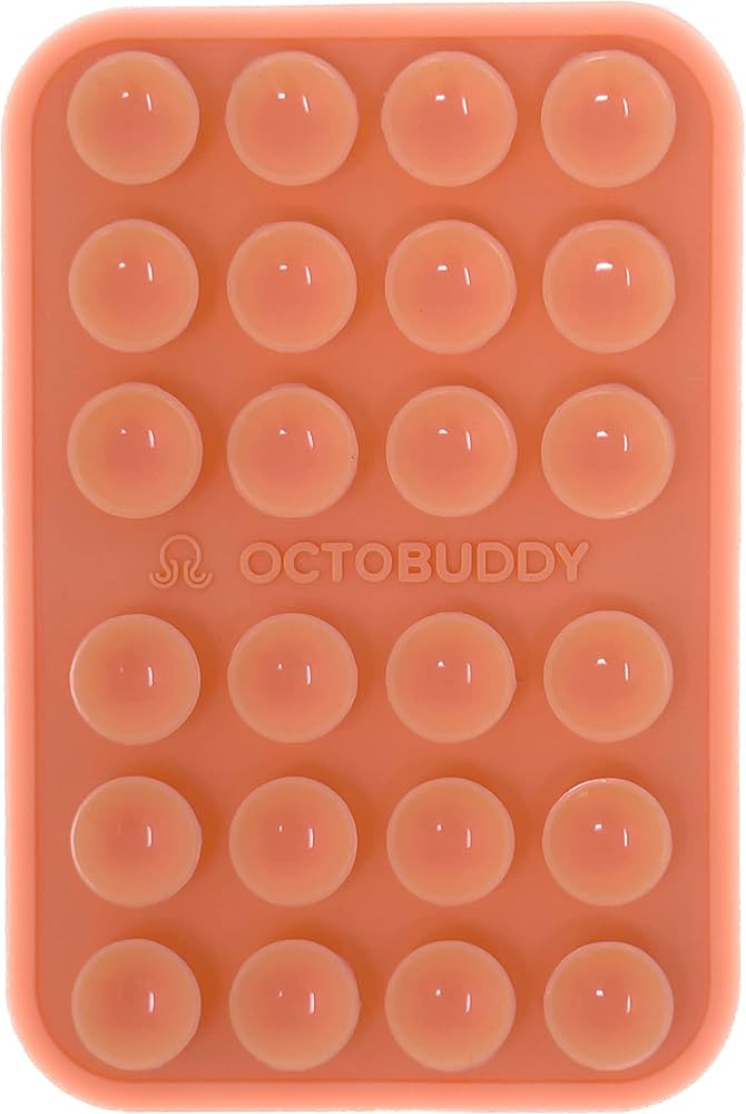 OCTOBUDDY || Silicone Suction Phone Case Adhesive Mount || (iPhone and Android Cellphone case Com... | Amazon (US)