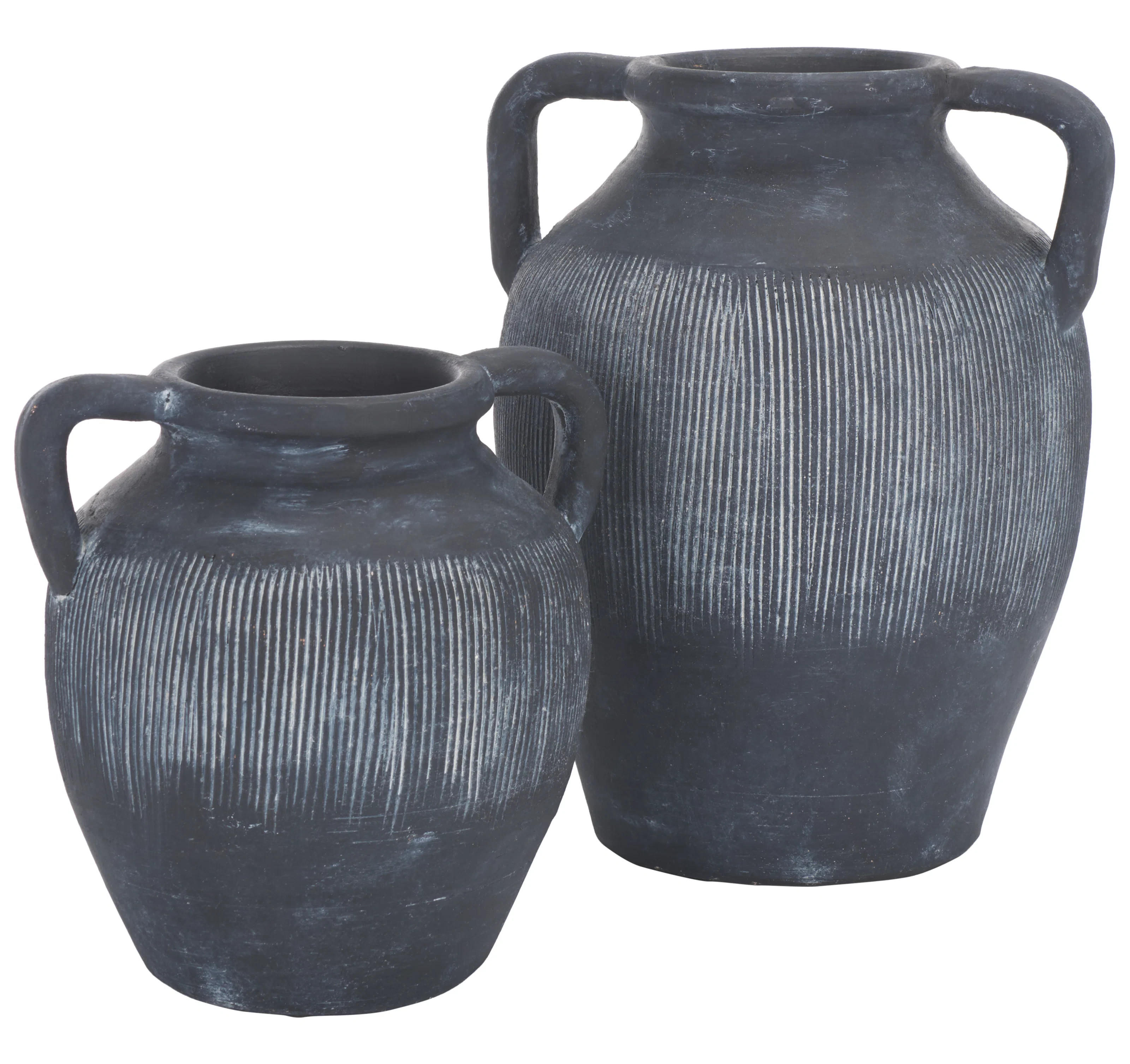 Loon Peak® Juniour Stoneware Vase Set Of 2 & Reviews | Wayfair | Wayfair North America