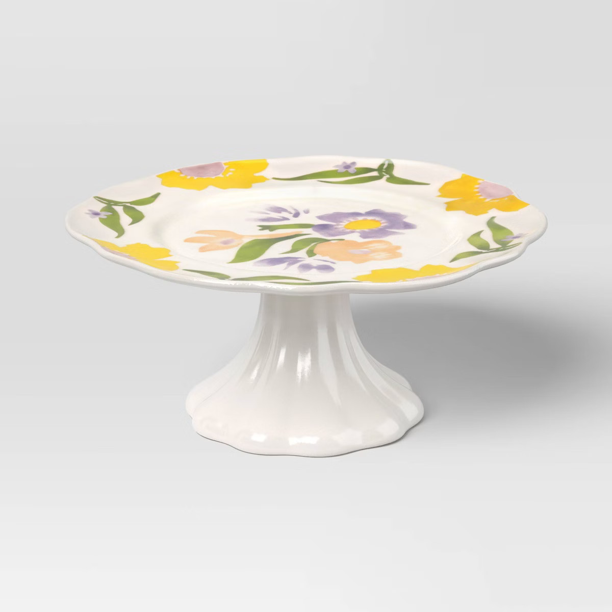 Stoneware Dessert Pedestal Stand - Threshold™ | Target