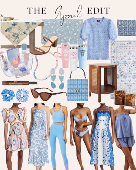 (1/2) The April Edit is LIVE on the blog today. Sharing blues and pale pink hues in fashion, accessories, beauty, and home decor 💗💙

#LTKitbag #LTKshoecrush #LTKhome