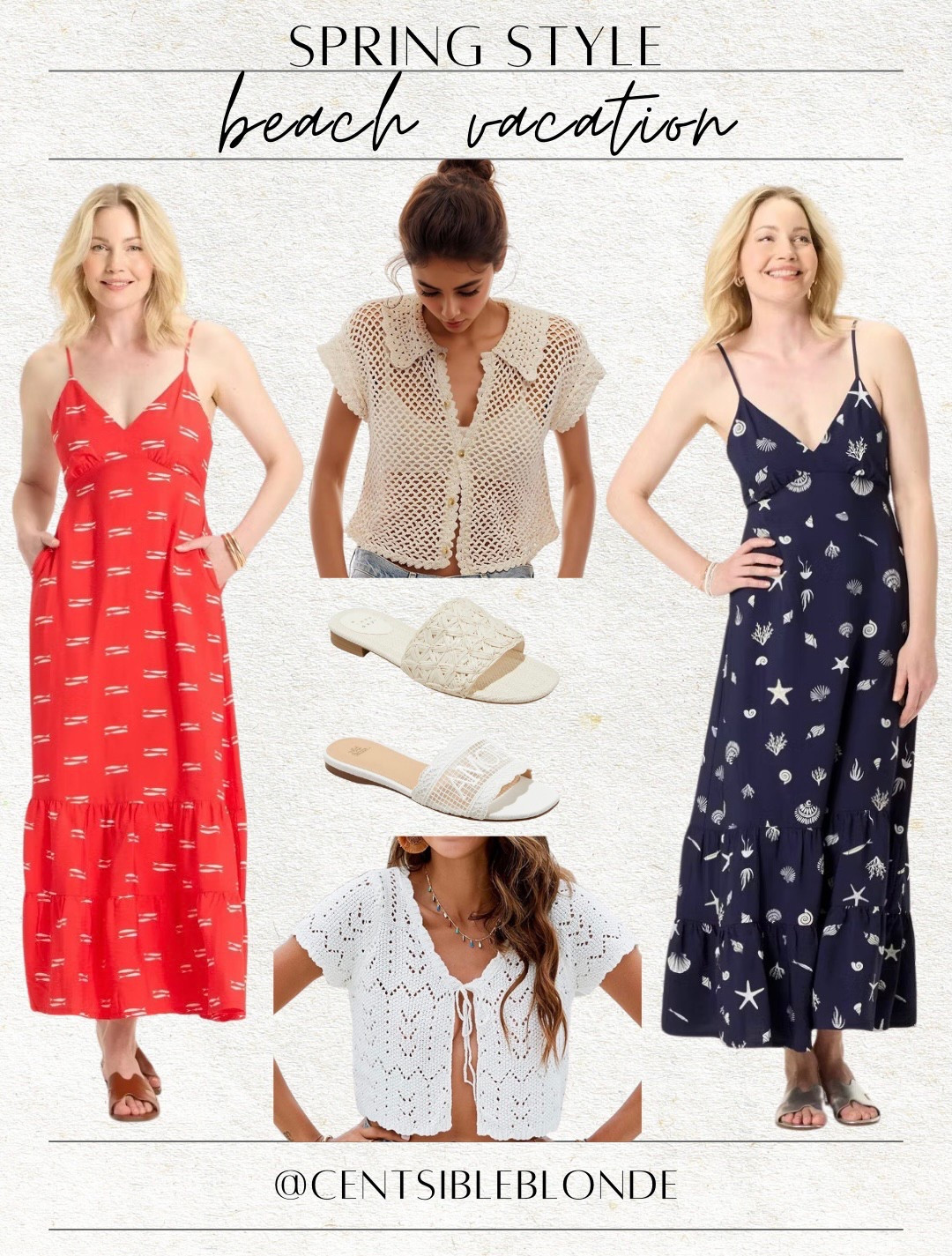 Beach vacation, summer outfit, spring outfit, beach dress, Target dress, crochet cardigan, crochet top, short sleeve crochet top, slide sandals, target sandals, spring sandals, summer sandals, shell dress, seashell dress, fish dress, coastal style, coastal dress, sleeveless dress, maxi dress

#LTKSaleAlert #LTKShoeCrush #LTKFindsUnder50