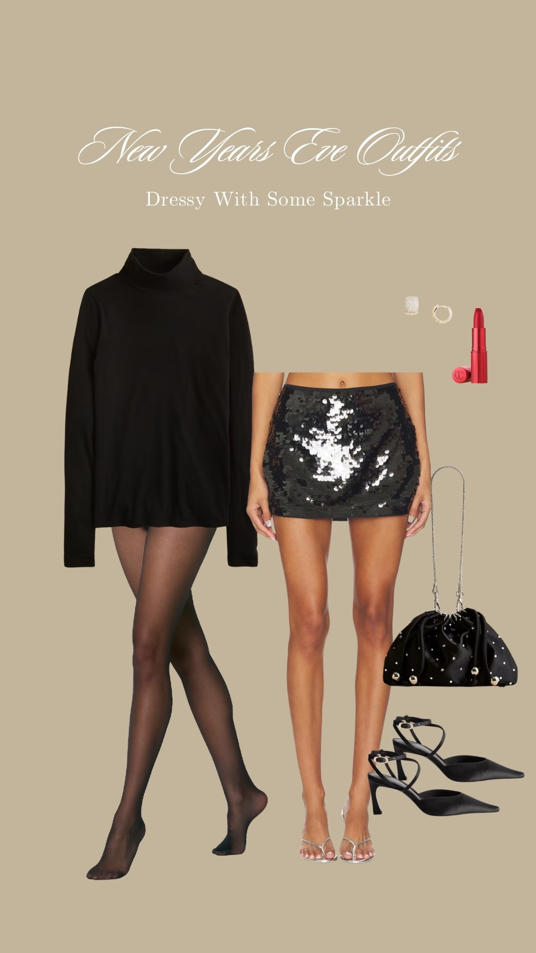 NYE Outfit Inspo - Dressy with some Sparkle ✨🍾

#LTKootd #LTKFindsUnder50 #LTKHoliday