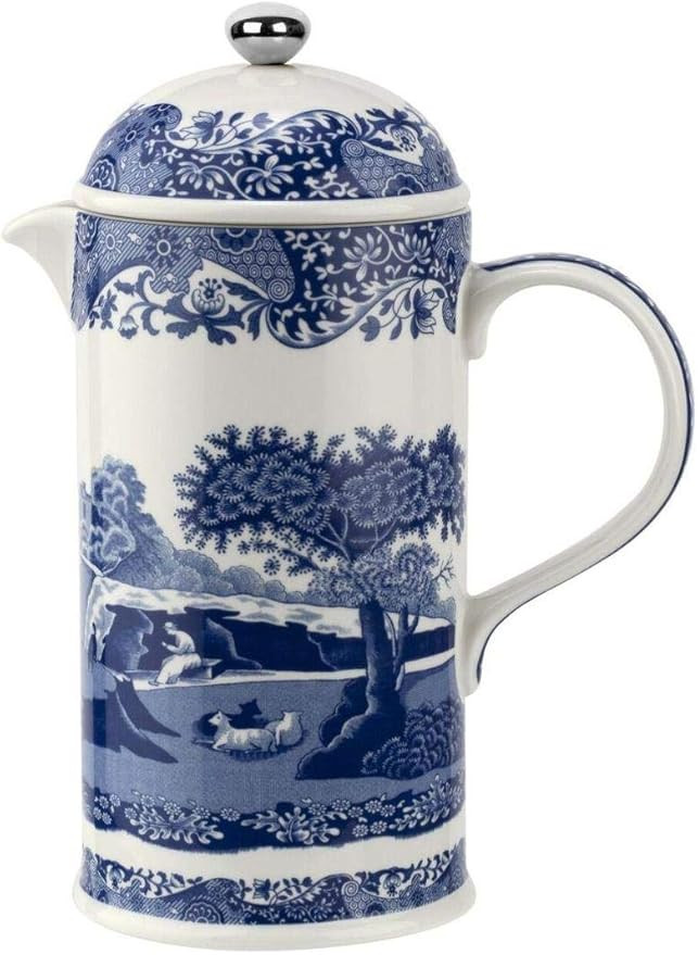 Amazon.com: Spode BLI00870-XF Blue Italian Cafetiere 28 Oz, Ceramic: Home & Kitchen | Amazon (US)