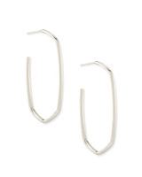 Danielle Hoop Earrings in Silver | Kendra Scott