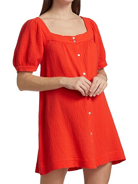 Francoise Cotton Minidress | Saks Fifth Avenue