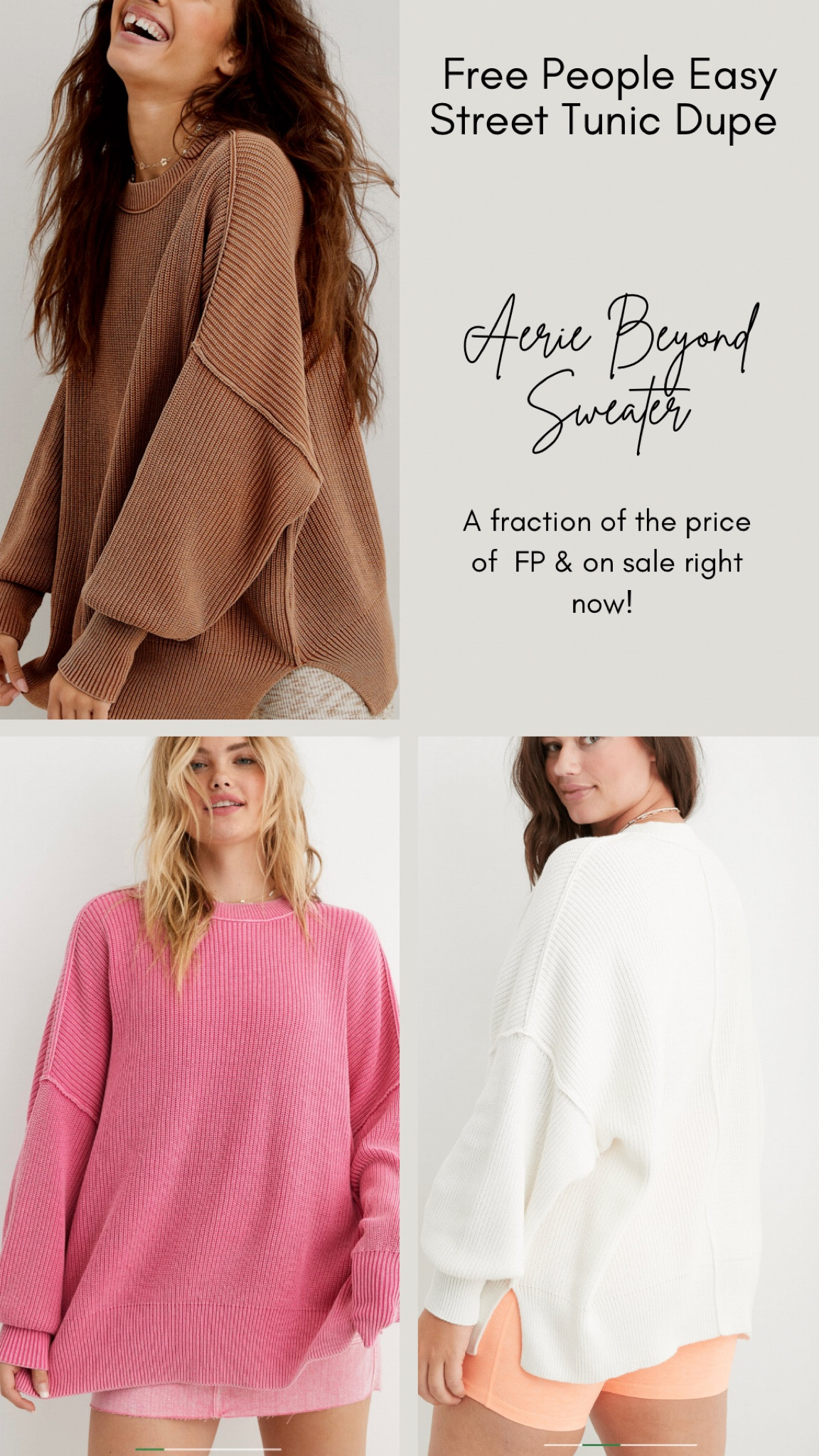 Aerie Beyond Sweater curated on LTK