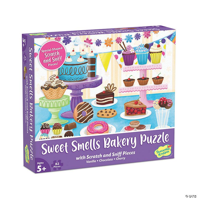 Scratch and Sniff Puzzle: Sweet Smells Bakery | Mindware