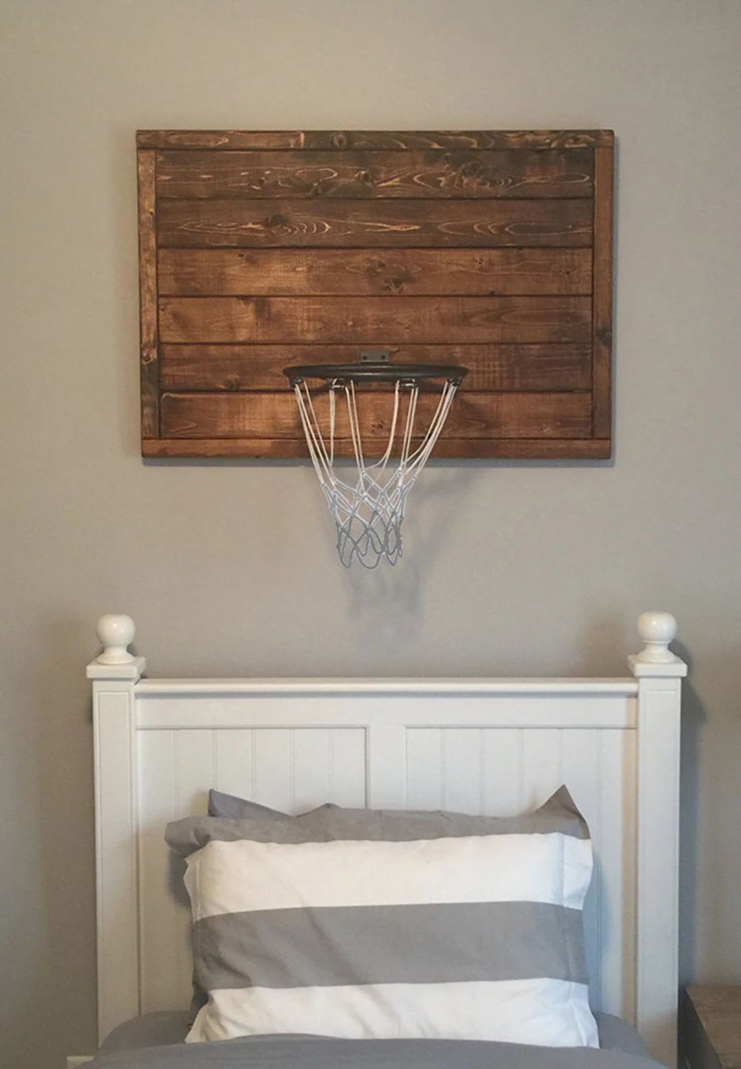 Custom reclaimed wood basketball hoop | Etsy (US)
