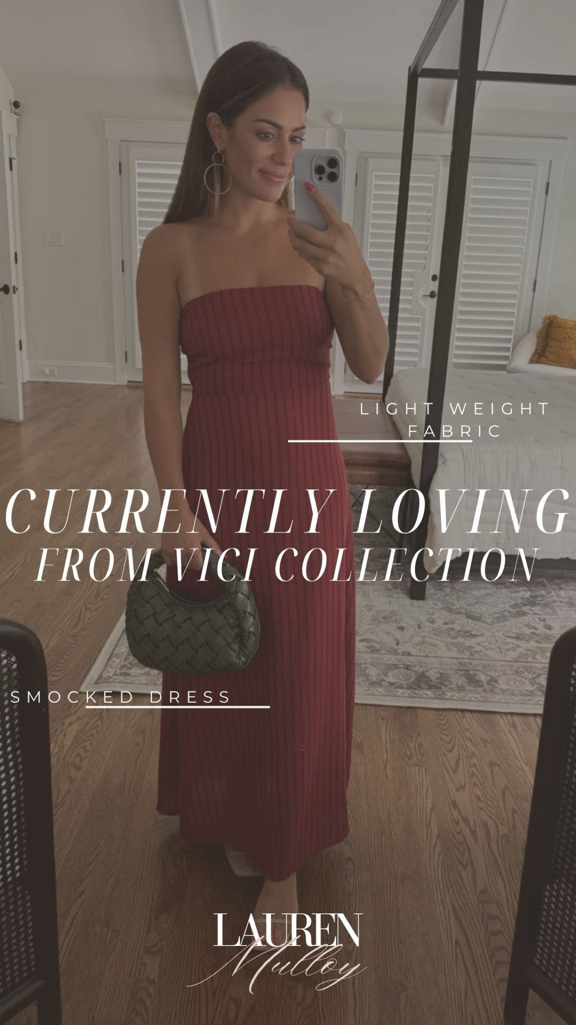 Another GORGEOUS dress from Vici👏💫 this smocked dress is sooo comfy and has a zipper on the side!

Fit tips: tts, S

Vici collection, Vici, smocked dress, red dress, fall fashion, fall dress, date night outfit idea, Lauren Mulloy

#LTKxVICI #LTKStyleTip #LTKSeasonal