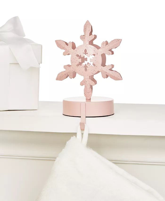 Shimmer and Light Snowflake Stocking Holder, Created for Macy's | Macy's