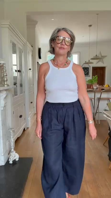 Styling that Zara linen co ord lots of you loved!💙
I wear a large in shirt and trousers. 
The Hush Co ord I wear in medium top and trousers. 
Zara linen shirt I wear a large although medium fitted fine too. 



Outfit ideas, wide-leg trousers, smart-casual style, button-up shirt outfits, statement accessories, summer outfit inspiration, mix-and-match fashion, bold colour combinations, relaxed style, balloon trousers, barrel leg trousers, early autumn outfits, workwear inspiration

#LTKuk #LTKsummer #LTKautumn