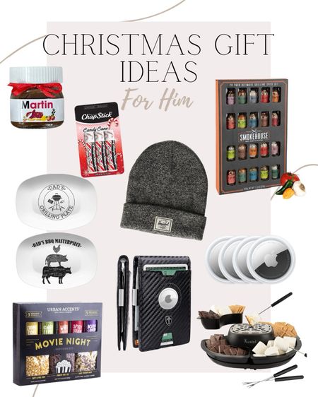 Christmas gift ideas for him 



Christmas gifts for him, gift guide for him, gift guide for men, gift guide men, Christmas gifts dad, gifts for dad, men gifts, stocking stuffers for him, men stocking stuffers, Christmas gifts men, under $50 

#LTKfindsunder50 #LTKHoliday #LTKGiftGuide