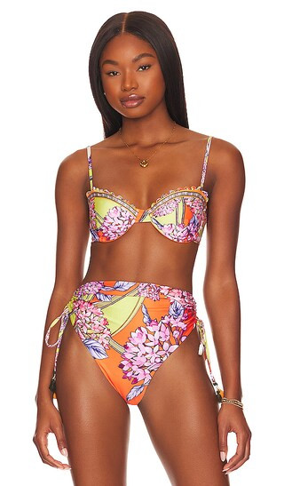 Piper Bikini Top in Lime | Revolve Clothing (Global)