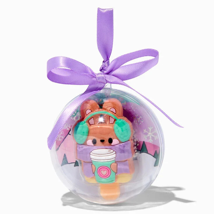 Pucker Pops® Purple Snow Bunny Lip Gloss Ornament | Claire's (UK)