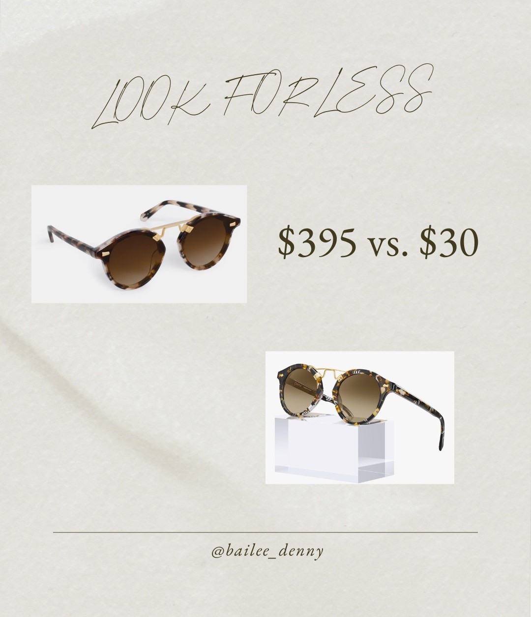 Krewe vs. Amazon🕶️. 

#dupe #lookforless #designerdupe #backtoschool #acessories #sunglasses 

#LTKFindsUnder50 #LTKSaleAlert #LTKStyleTip