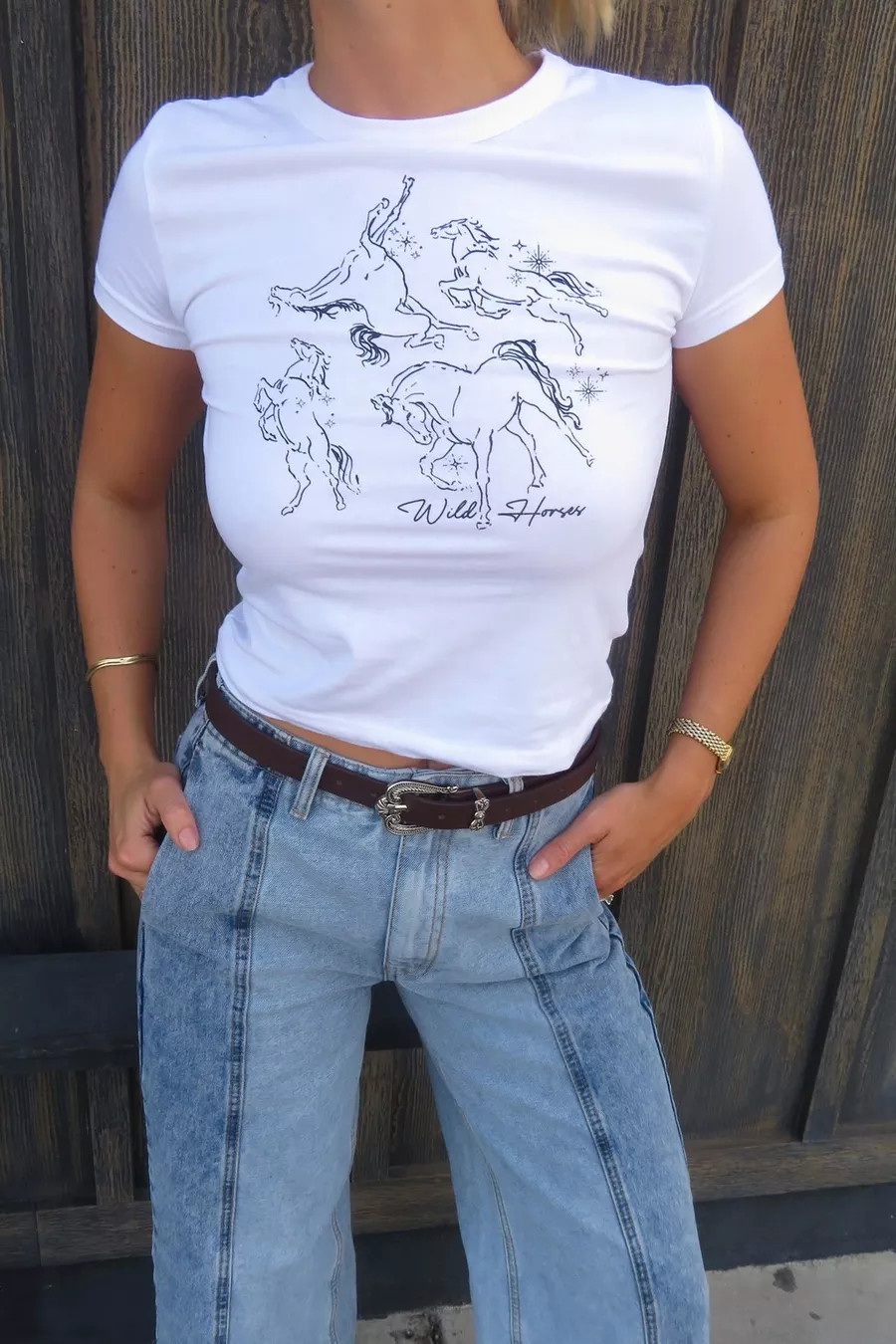 Horse Graphic Baby T-shirt | Nasty Gal US