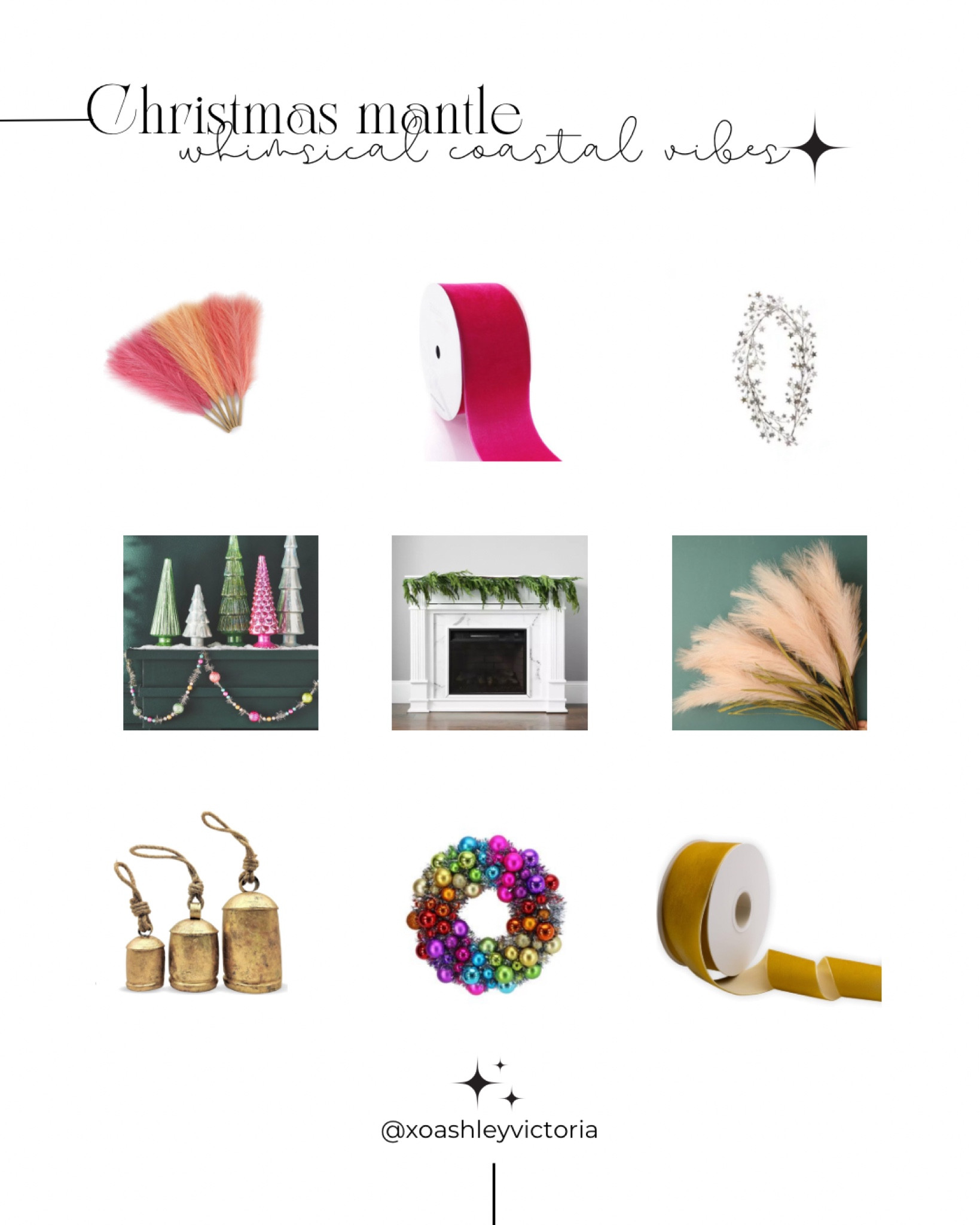 We’re loving the colorful whimsical vibes this year but I’m keeping it a little coastal with some pampas grass and palm fronds ✨

#LTKHoliday #LTKhome #LTKSeasonal