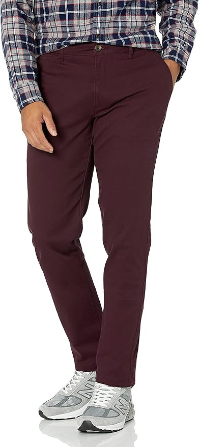 Amazon Essentials Men's Skinny-Fit Casual Stretch Chino Pant | Amazon (US)