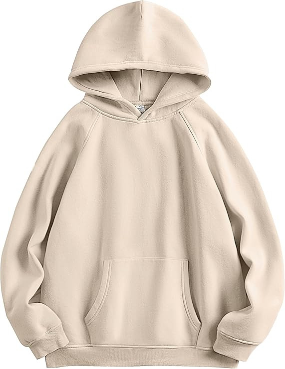 ANRABESS Hoodies for Women Oversized Fleece Sweatshirts | Long Sleeve Comfort Pullover, Baggy Rel... | Amazon (US)