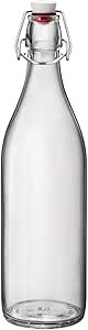 Bormioli Rocco Giara Bottle, 33.75 oz, Clear | Amazon (US)