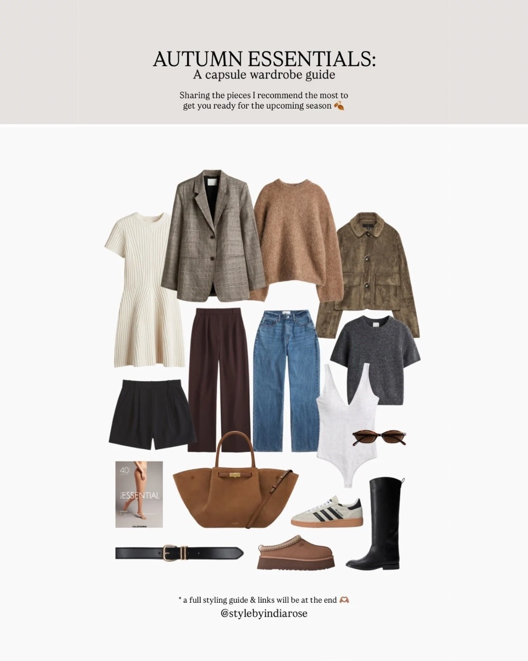 AUTUMN ESSENTIALS: A capsule wardrobe guide 🍂

#LTKeurope #LTKautumn #LTKstyletip