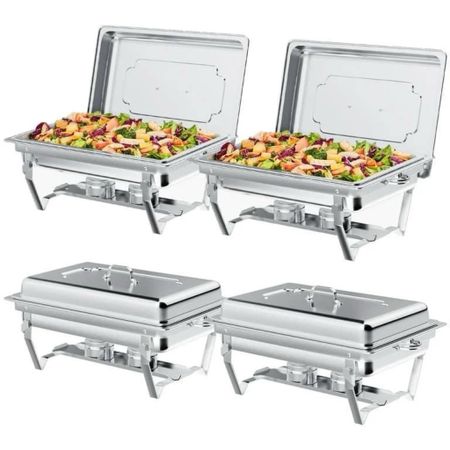 HALF OFF! ⚡️⚡️Hosting a grad bash this year? This chafing dish buffet set of 4 is perfect for keep food warm! Free shipping! 

Xo, Brooke

#LTKSaleAlert #LTKVideo #LTKGiftGuide
