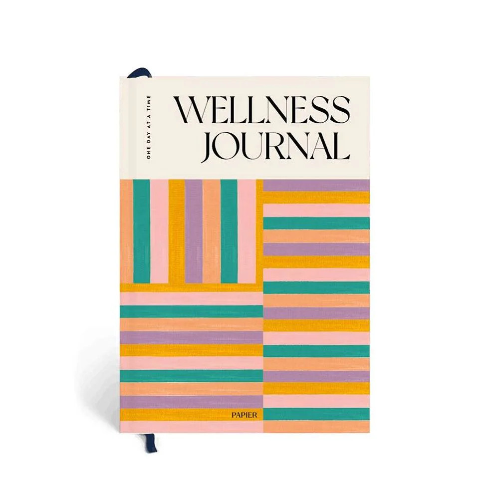 Happy Stripes Guided Wellness Journal | Paper Source