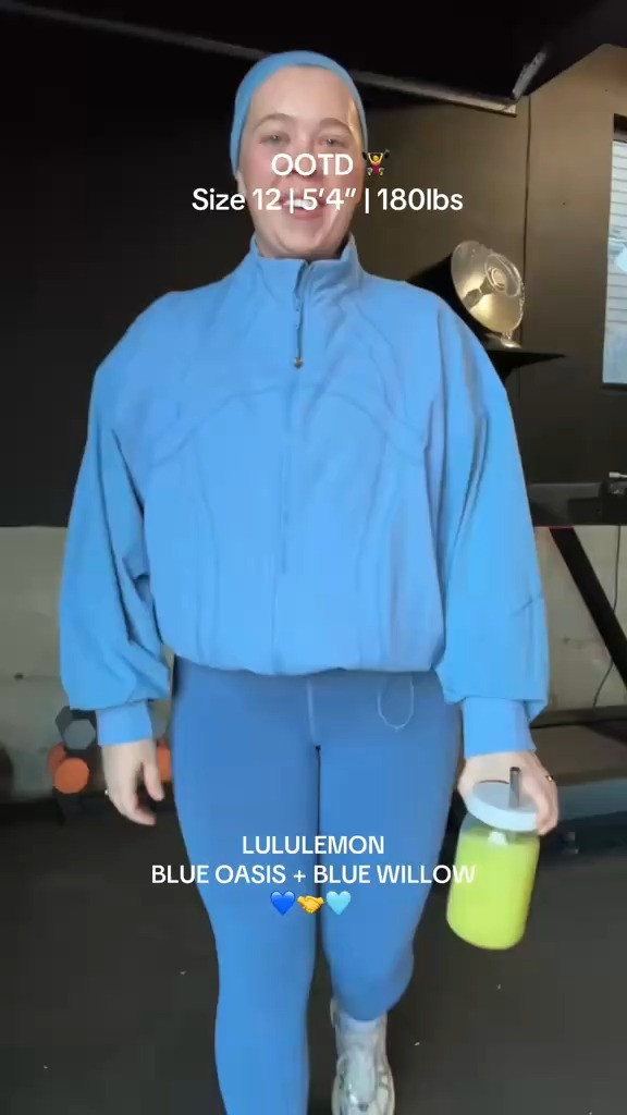 Midsize Lululemon Blue OOTD  

 #LTKActive #LTKMidsize #LTKFitness
