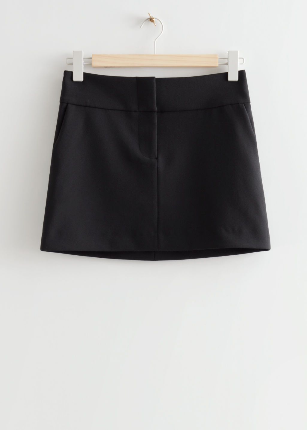 Tailored Mini Skirt - Black | & Other Stories US