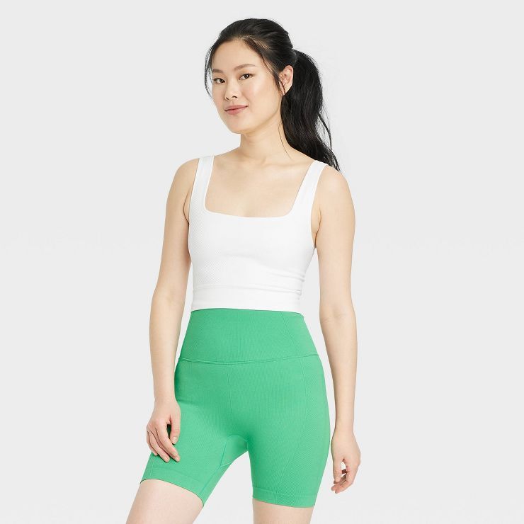 Women's Seamless Cropped Tank Top - All in Motion™ | Target