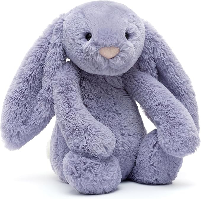 Jellycat Bashful Viola Bunny Stuffed Animal, Medium 12 inches - Rabbit & Bunny Plush Toy - Classi... | Amazon (US)