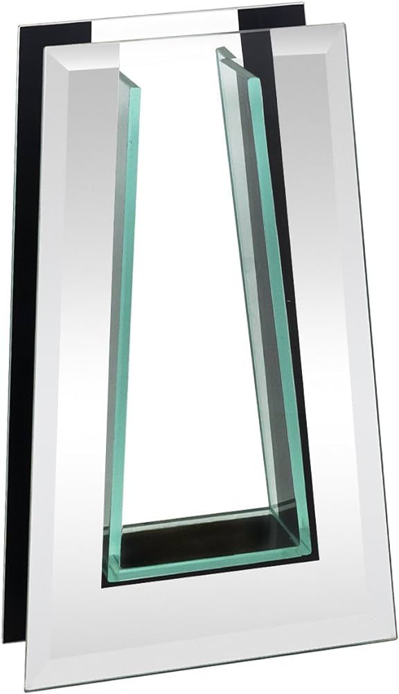 Royal Imports Flower Mirror Glass Vase - 10" Tall Tapered - Decorative Modern Floral Centerpiece ... | Amazon (US)