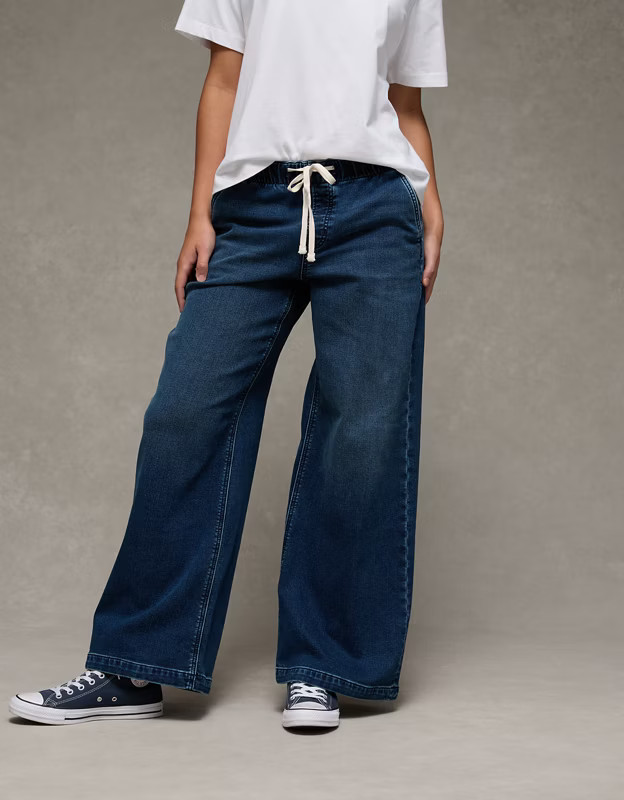 AE Cozy Dreamy Drape Convertible Jogger | American Eagle Outfitters (US & CA)