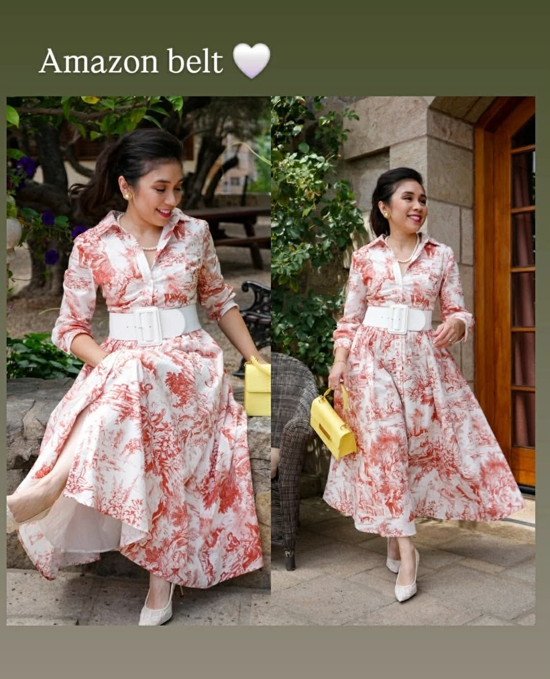 Amazon belt and heels by Sam Edelman

Dress by Chillinen (Discount code: ROZY)

Type ELEGANT in the comments of my instagram (rozy__reyes) post to receive details of this dress.

#LTKootd
