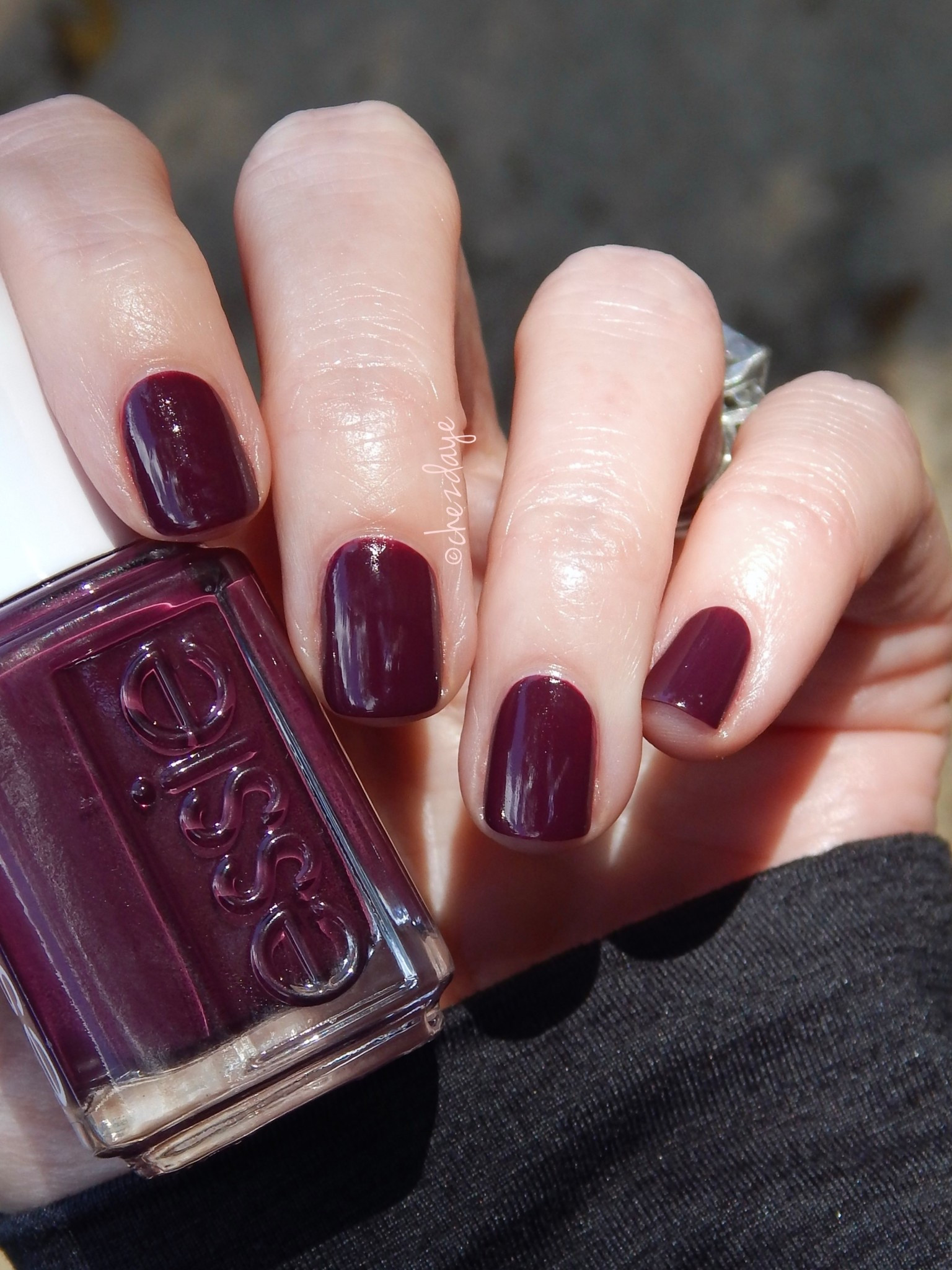 Rich, bold deep plum. 

• fall outfits • halloween • autumn • diy nails • jeans • boots • work outfit • denim jacket • date night • fall family photo outfits • bahama mama • suede bag • nail polish • manicure • fall • autumn •  

#LTKBeauty #LTKSeasonal #LTKStyleTip