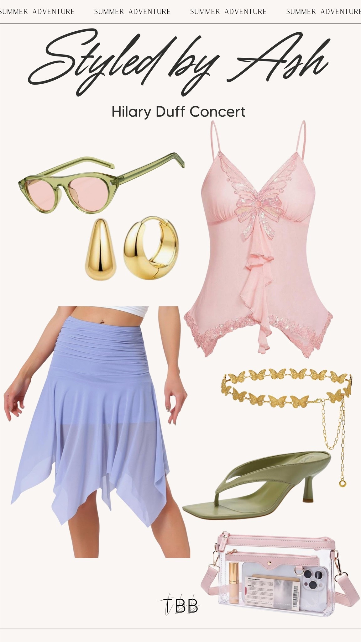 This Hilary Duff concert outfit is adorable! I love this pink clear stadium bag - I haven’t seen one like this 🤍

#LTKootd #LTKdayinmylife #LTKgrwm