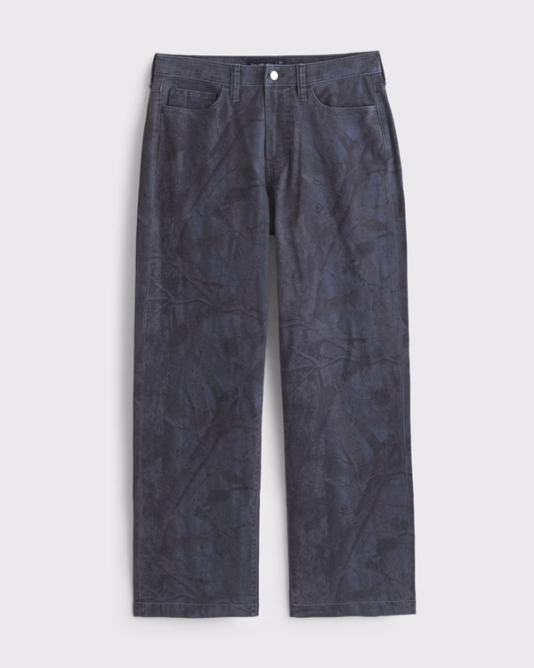 Men's Baggy 5-Pocket Pant | Men's Bottoms | Abercrombie.com | Abercrombie & Fitch (US)