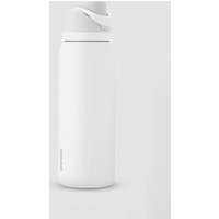Owala FreeSip 40 oz Stainless Steel Water Bottle in White | Glik's
