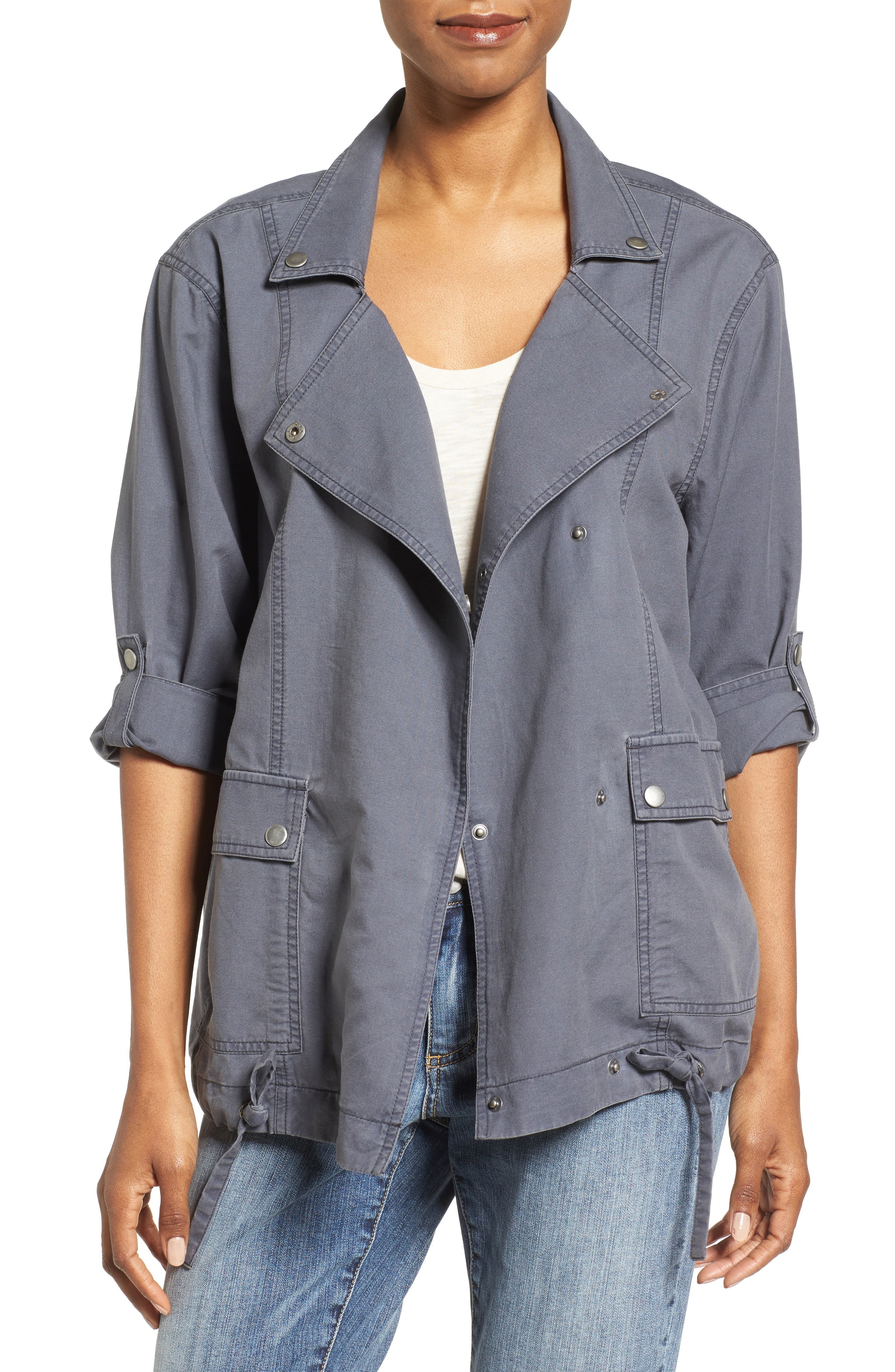 Roll Sleeve Utility Jacket | Nordstrom