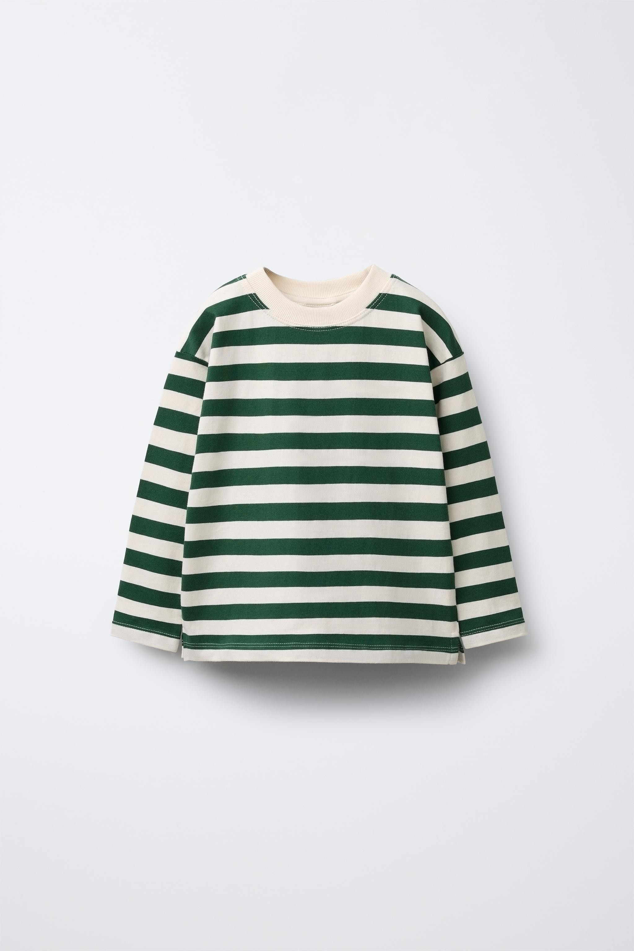STRIPED PRINT T-SHIRT | Zara US