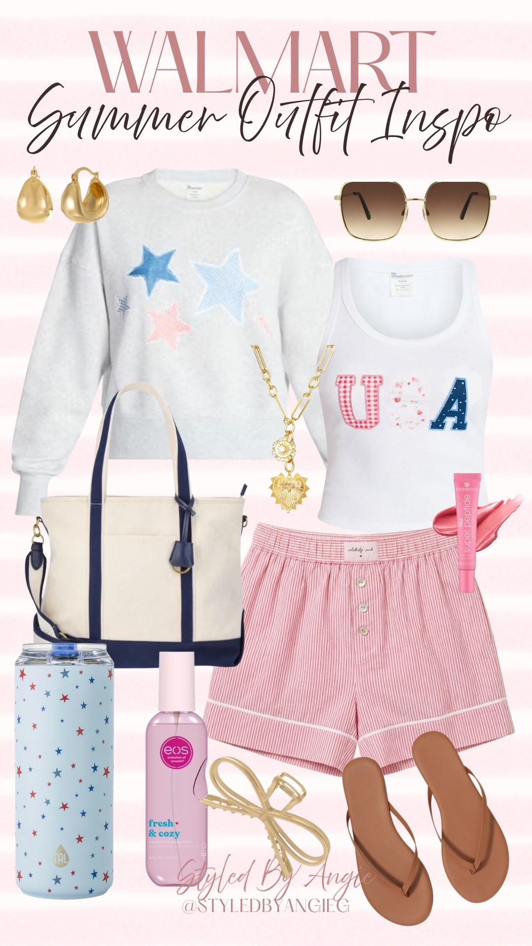 Walmart red, white and blue finds! The most perfect pieces for summer, Memorial Day or 4th of July!


Memorial Day outfit, summer outfits 2026, summer style, summer outfit inspo, 4th of July outfit, summer dresses, Walmart fashion, Walmart finds, petite style, midsize fashion

#LTKPetite #LTKSeasonal #LTKBeauty